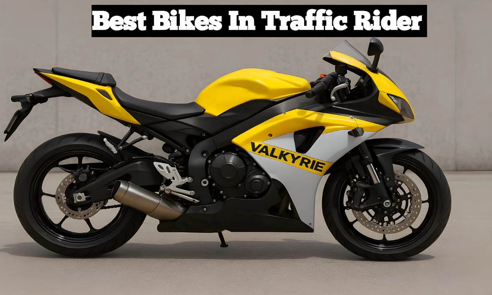 best bikes in the traffic rider game