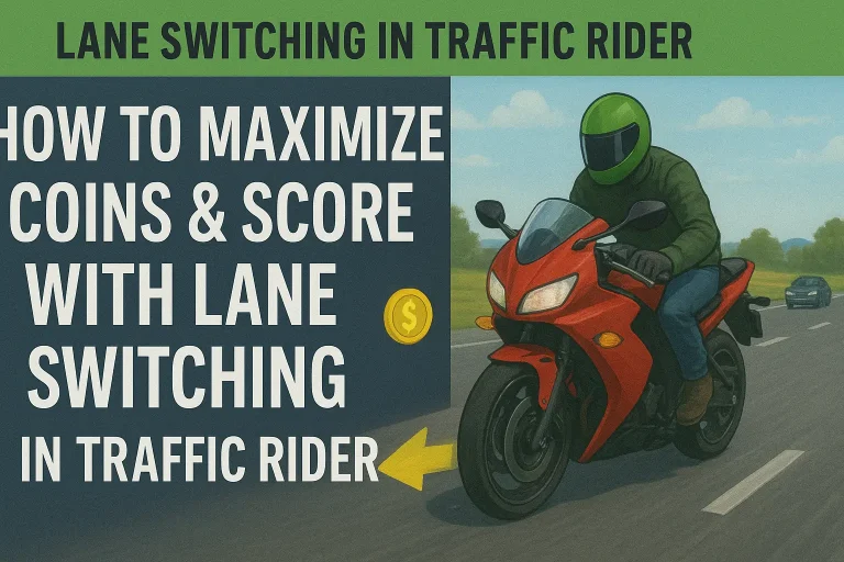 Lane Switching in Traffic Rider