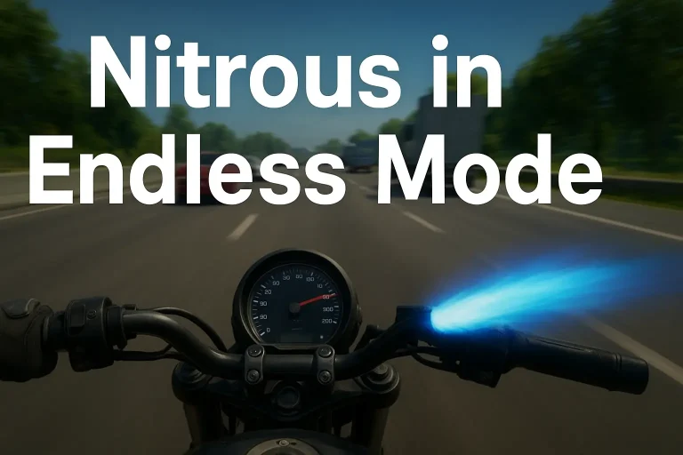 Use Nitrous in Endless Mode