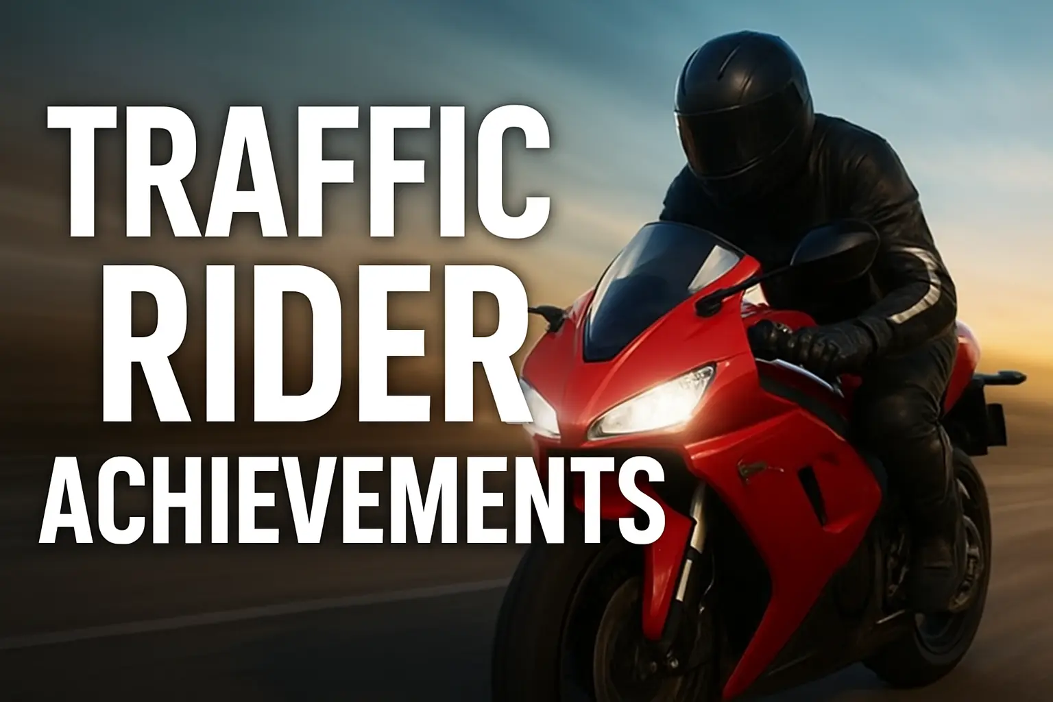 How to Use and Collect Achievements in Traffic Rider